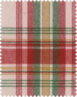 MindTheGap SULLIVAN PLAID Woven Fabric Natural Fabric Fabric