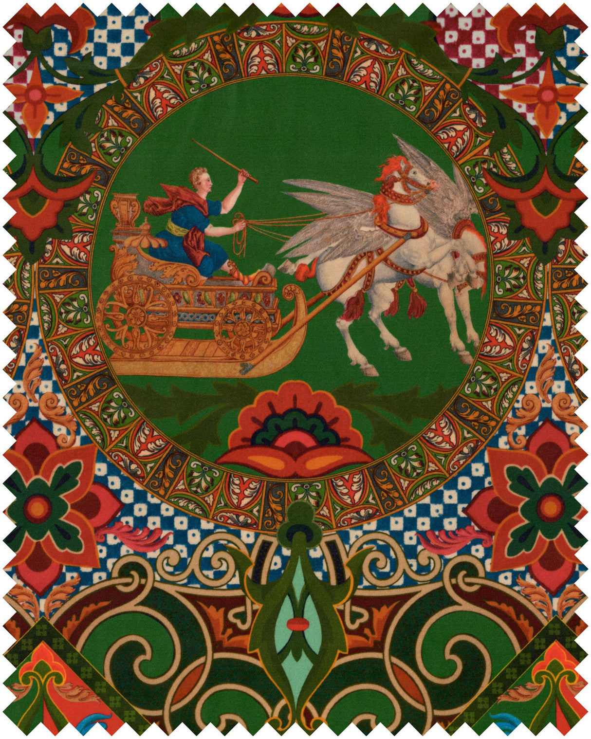 MindTheGap MYTHOLOGY Velvet Fabric