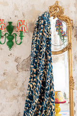 MindTheGap BLU SELVAGGIO Velvet Fabric