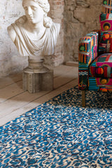 MindTheGap BLU SELVAGGIO Velvet Fabric