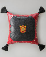 MindTheGap IN BOCCA AL LUPO Leather Cushion Cushions Pillow