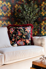 MindTheGap AL FRESCO Embroidered Cushion Cushions Pillow