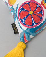 MindTheGap FIORI DI LIMONE Embroidered Cushion Cushions Pillow