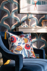 MindTheGap FIORI DI LIMONE Embroidered Cushion Cushions Pillow