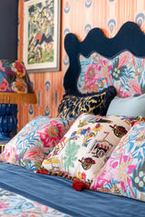 MindTheGap CARRETO DEL CIBO Embroidered Cushion Cushions Pillow