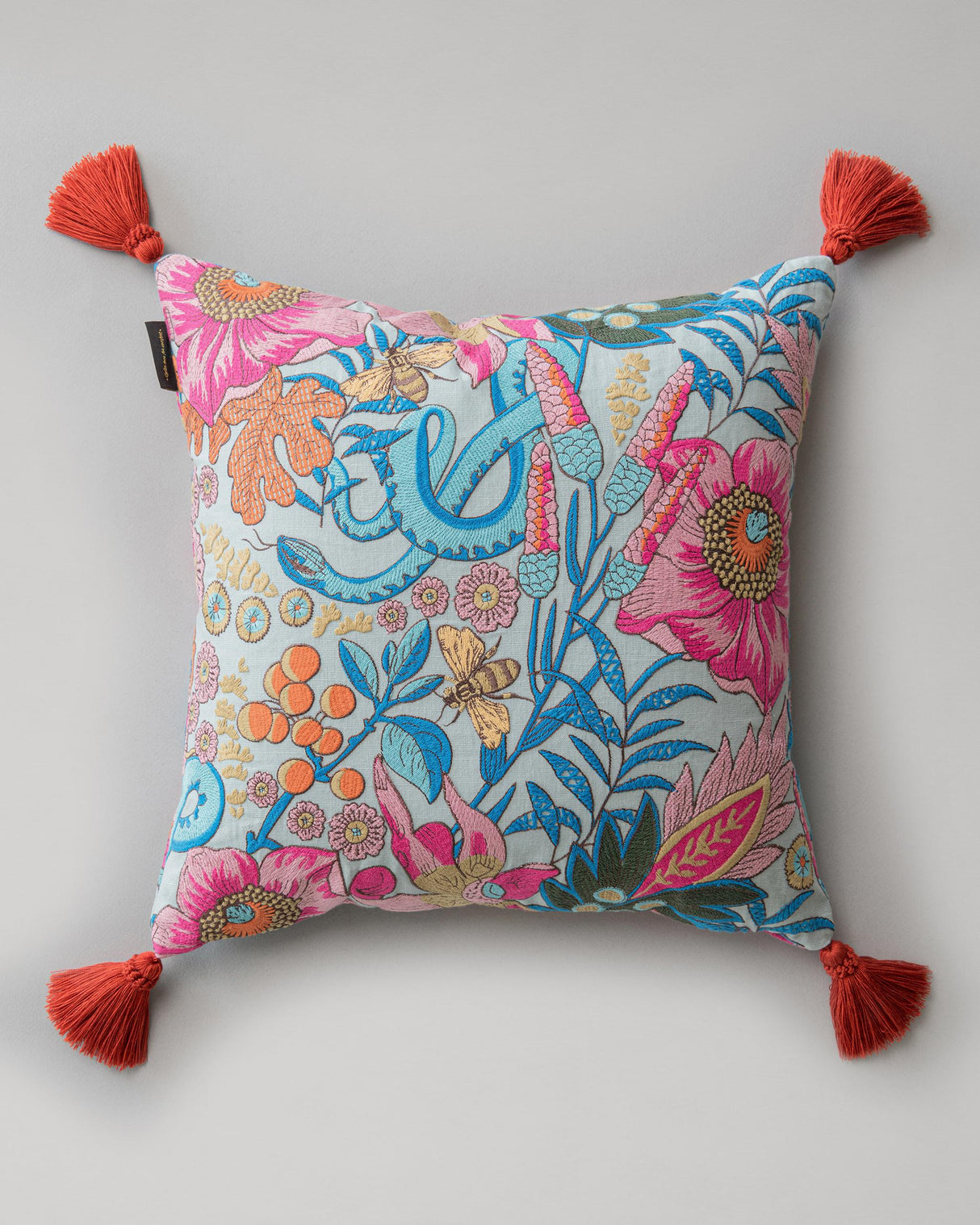 MindTheGap GIARDINO SEGRETO Embroidered Cushion Cushions Pillow