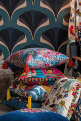 MindTheGap GIARDINO SEGRETO Embroidered Cushion Cushions Pillow