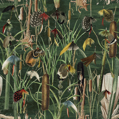 MindTheGap FISHING FLIES Greenlake THE WETLANDS A story of Danube's Delta Wallpaper