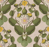 MindTheGap NYMPHAEA Light Pink THE WETLANDS A story of Danube's Delta Wallpaper