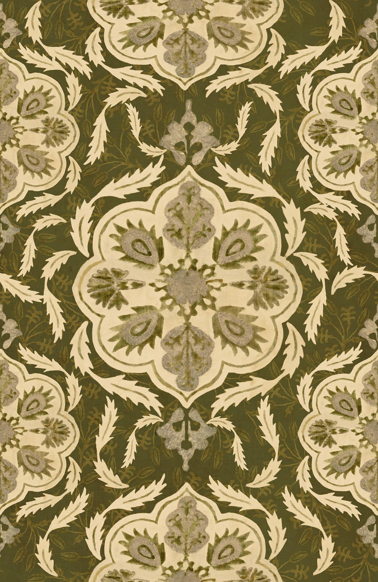 MindTheGap OTTOMAN Green THE WETLANDS A story of Danube's Delta Wallpaper