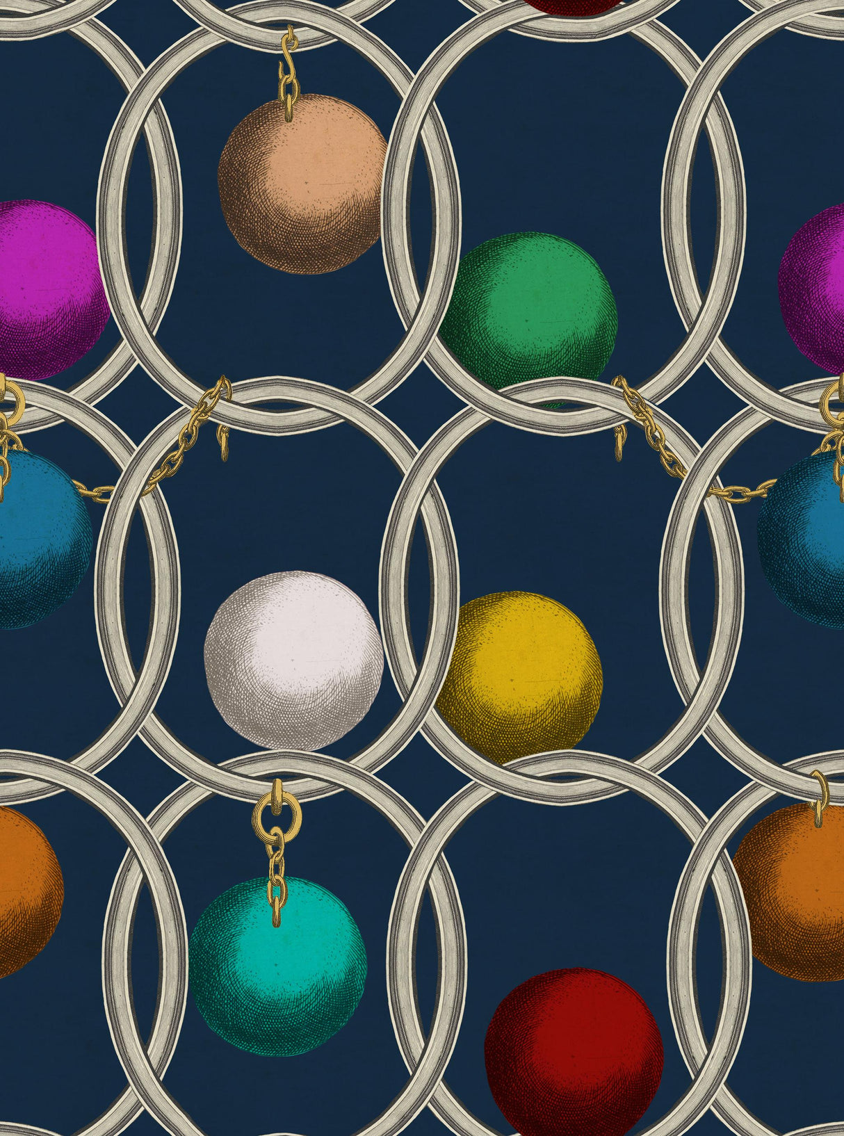 MindTheGap INCATENATO Blu LA DOLCE VITA Wallpaper