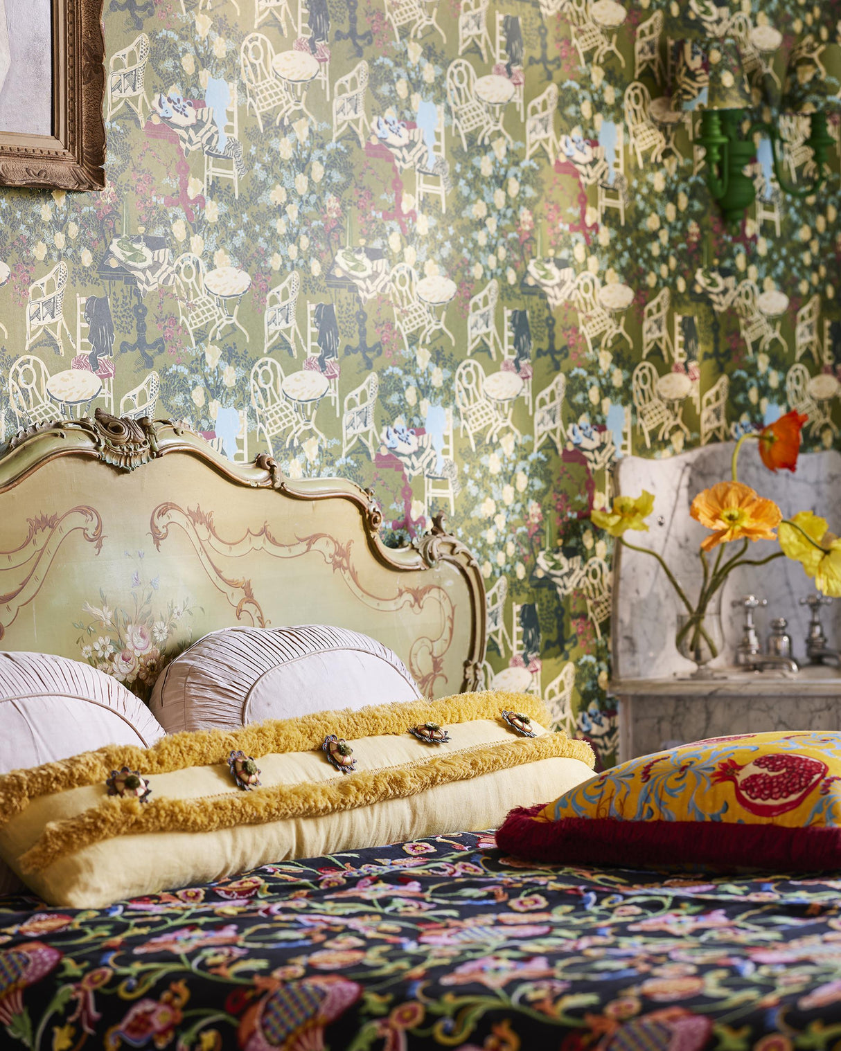 MindTheGap LA BRASSERIA Fern LA DOLCE VITA Wallpaper