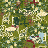 MindTheGap LA BRASSERIA Fern LA DOLCE VITA Wallpaper