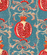 MindTheGap MELAGRANATA Stone Blue LA DOLCE VITA Wallpaper