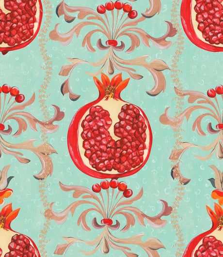 MindTheGap MELAGRANATA Azzurro LA DOLCE VITA Wallpaper