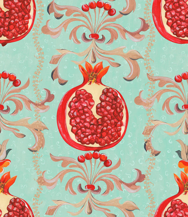 MindTheGap MELAGRANATA Azzurro LA DOLCE VITA Wallpaper