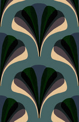 MindTheGap MEZZELUNE Kale LA DOLCE VITA Wallpaper