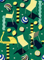 MindTheGap MOTO BELLO Green LA DOLCE VITA Wallpaper