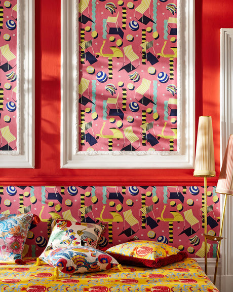 MindTheGap MOTO BELLO Pink LA DOLCE VITA Wallpaper