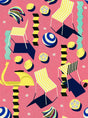 MindTheGap MOTO BELLO Pink LA DOLCE VITA Wallpaper