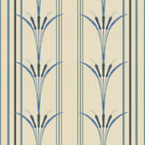 MindTheGap DANUBE STRIPE Blue THE WETLANDS A story of Danube's Delta Wallpaper