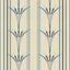 MindTheGap DANUBE STRIPE Blue THE WETLANDS A story of Danube's Delta Wallpaper