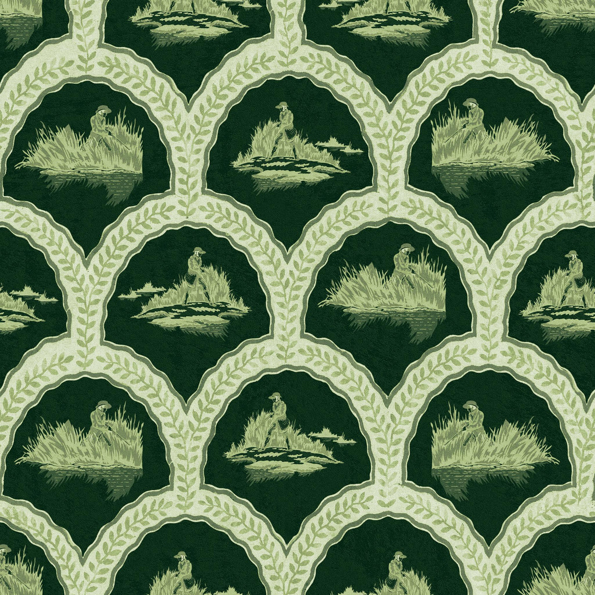 MindTheGap THE HUNTER Evergreen THE WETLANDS A story of Danube's Delta Wallpaper