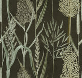MindTheGap RIVERSIDE FLORA Anthracite THE WETLANDS A story of Danube's Delta Wallpaper