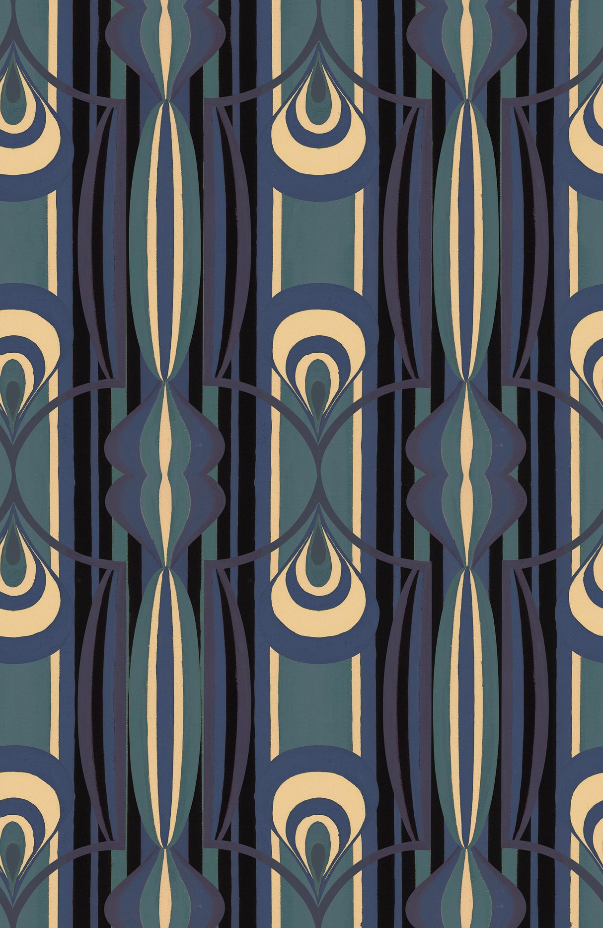 MindTheGap CARAMELLA Blu LA DOLCE VITA Wallpaper
