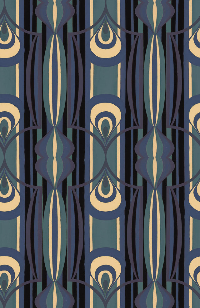 MindTheGap CARAMELLA Blu LA DOLCE VITA Wallpaper