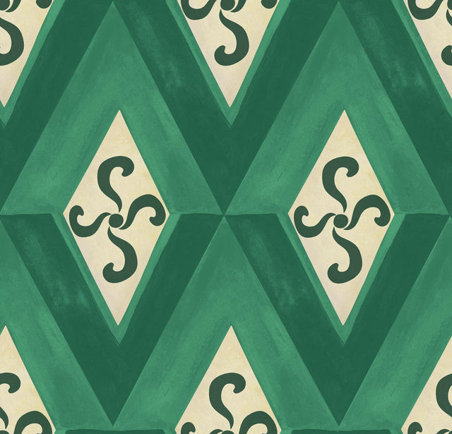 MindTheGap GIRANDOLA Emerald LA DOLCE VITA Wallpaper