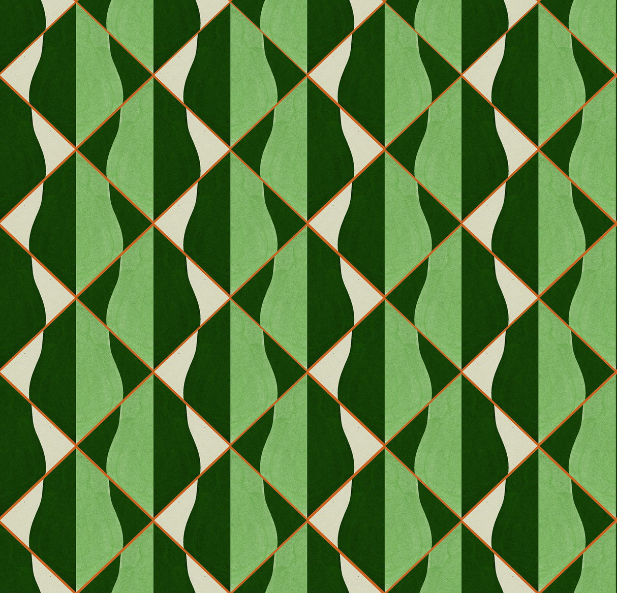 MindTheGap ONDE Verde LA DOLCE VITA Wallpaper