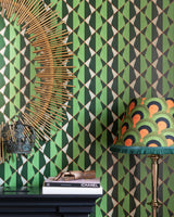 MindTheGap ONDE Verde LA DOLCE VITA Wallpaper