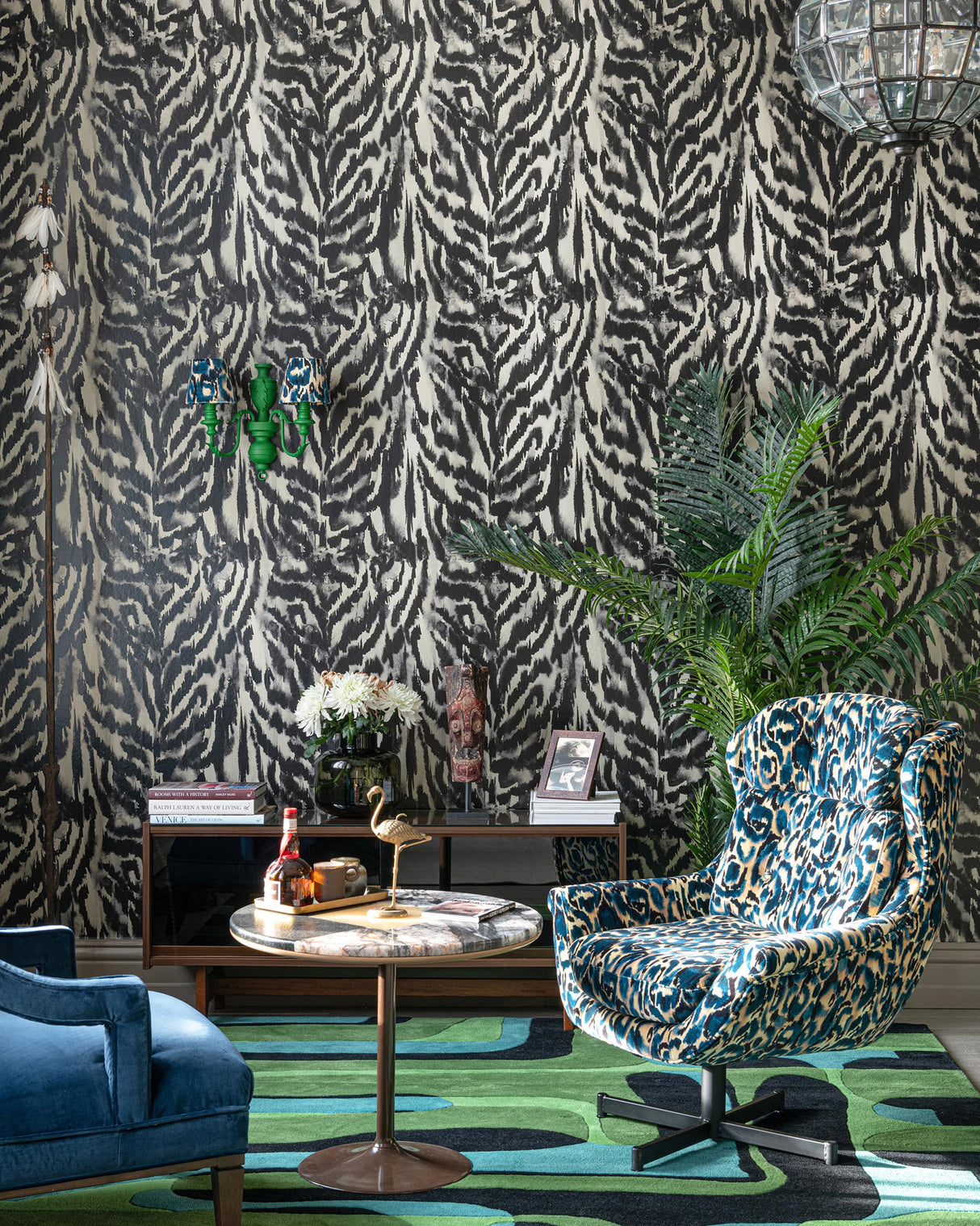 MindTheGap ZEBRATO Nero LA DOLCE VITA Wallpaper