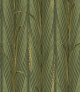 MindTheGap DANUBE FOLIAGE Peridot THE WETLANDS A story of Danube's Delta Wallpaper