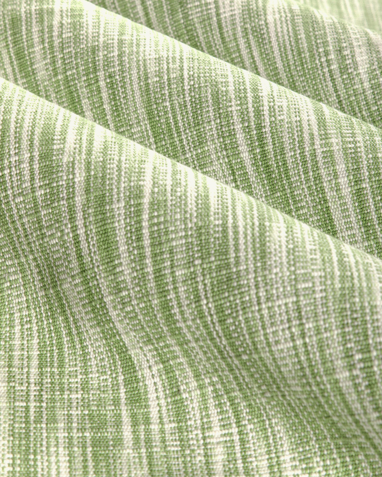 Brunschwig & Fils BRETENTOT STRIE GREEN Upholstery Fabric