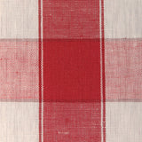 Brunschwig & Fils CLEMENS CHECK RED Fabric