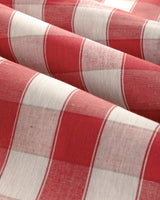 Brunschwig & Fils CLEMENS CHECK RED Fabric