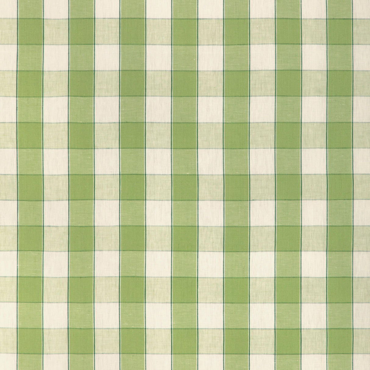 Brunschwig & Fils CLEMENS CHECK GREEN Fabric