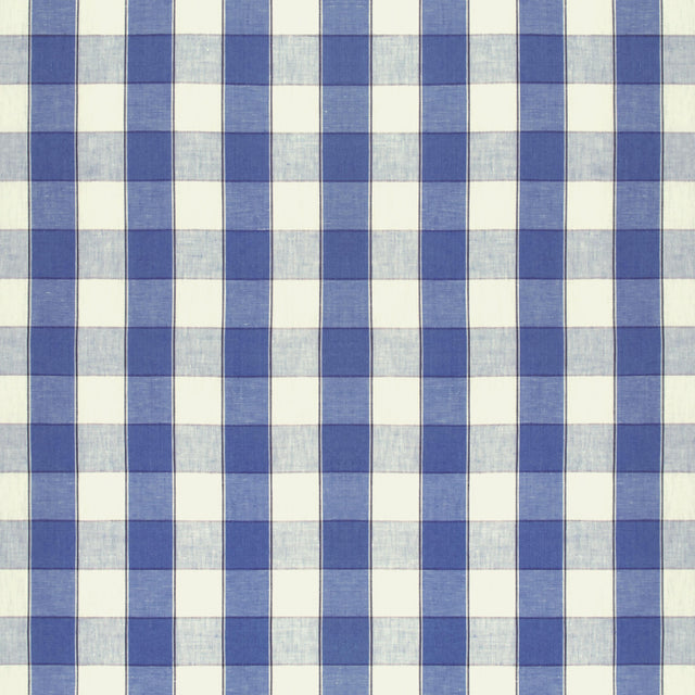 Brunschwig & Fils CLEMENS CHECK BLUE Fabric