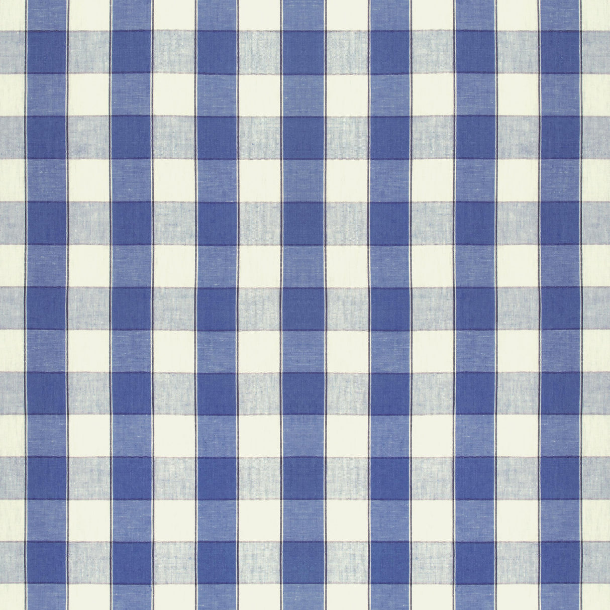 Brunschwig & Fils CLEMENS CHECK BLUE Fabric
