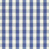Brunschwig & Fils CLEMENS CHECK BLUE Fabric
