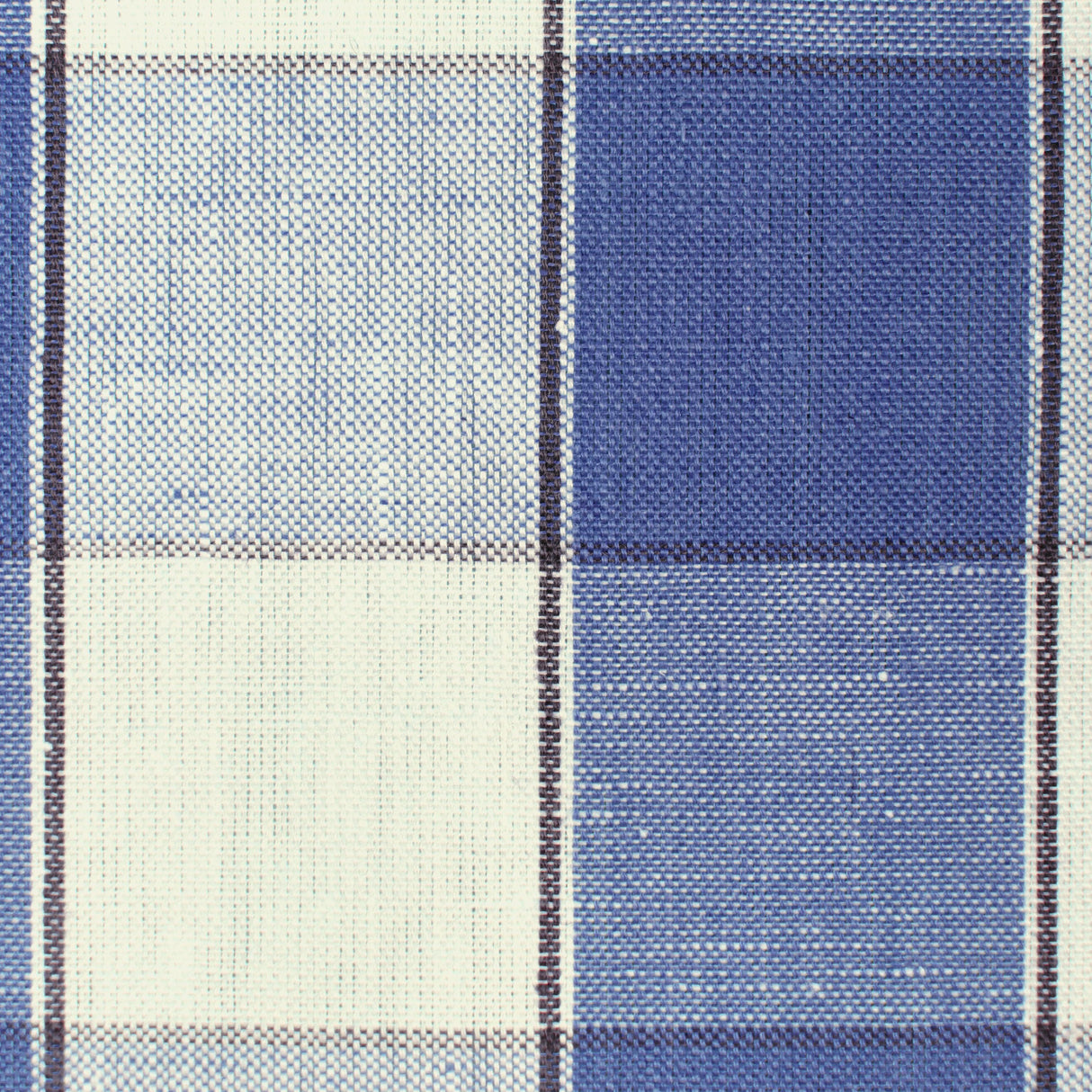 Brunschwig & Fils CLEMENS CHECK BLUE Fabric