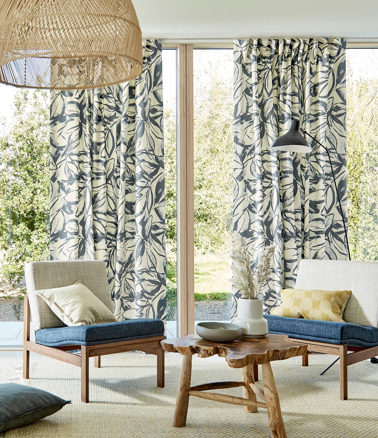 Scion PADUA SLATE Fabric