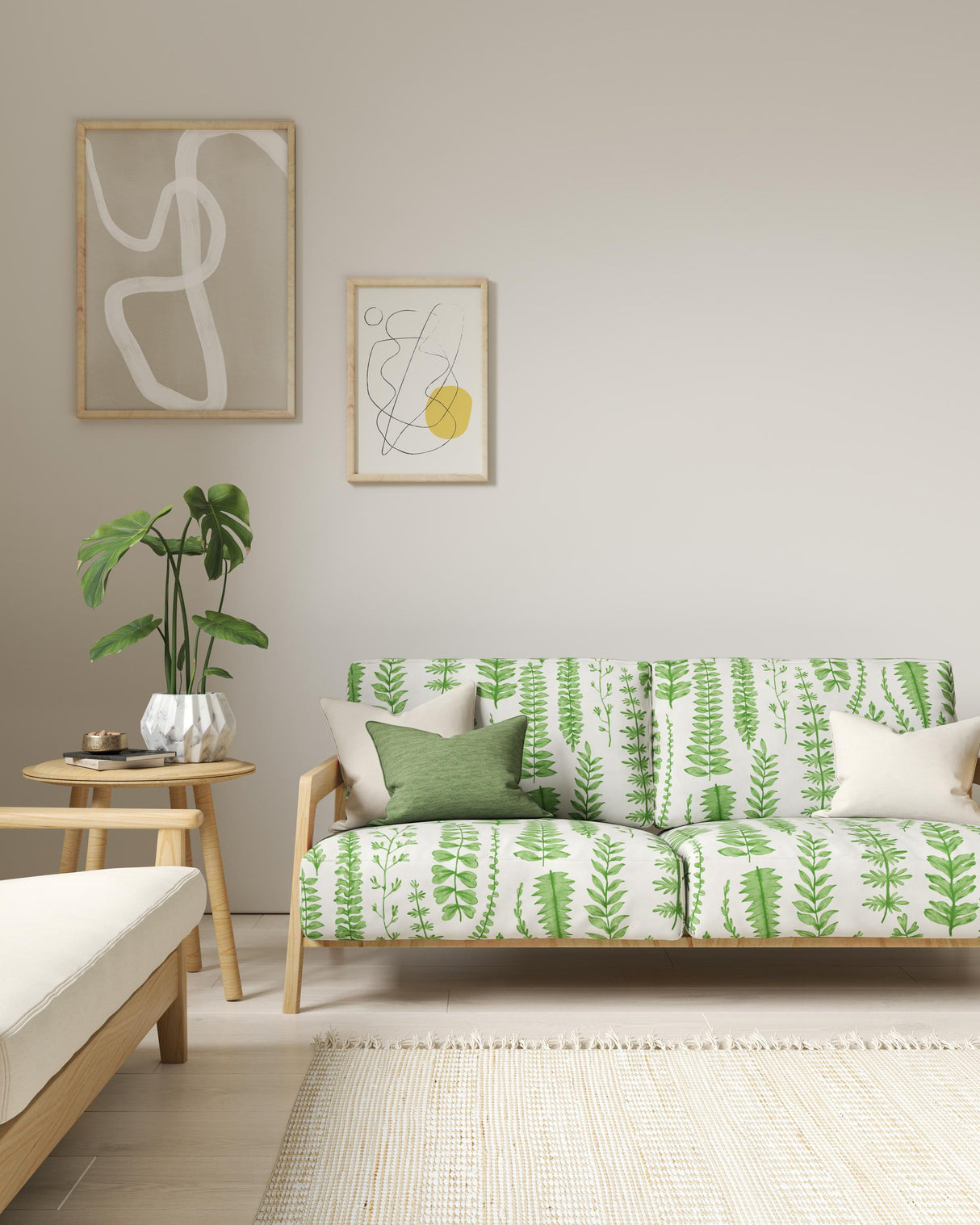 Scion FERNS JUNIPER Fabric