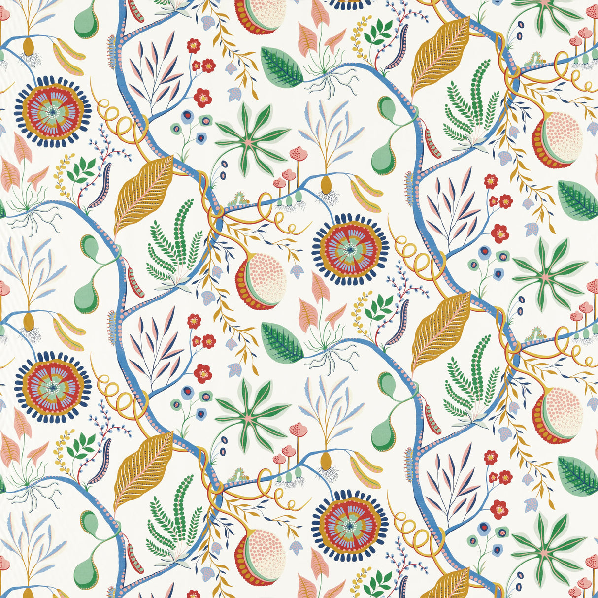 Scion JACKFRUIT AND THE BEANSTALK POPSICLE Fabric