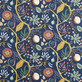 Scion JACKFRUIT AND THE BEANSTALK MIDNIGHT Fabric