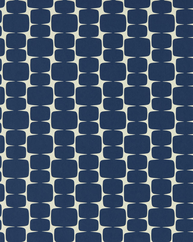 Scion LITTLE LOHKO INDIGO/JASMINE Wallpaper