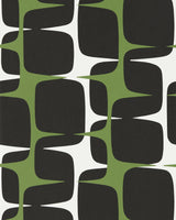 Scion GOING LOHKO JUNIPER/LIQUORICE Wallpaper