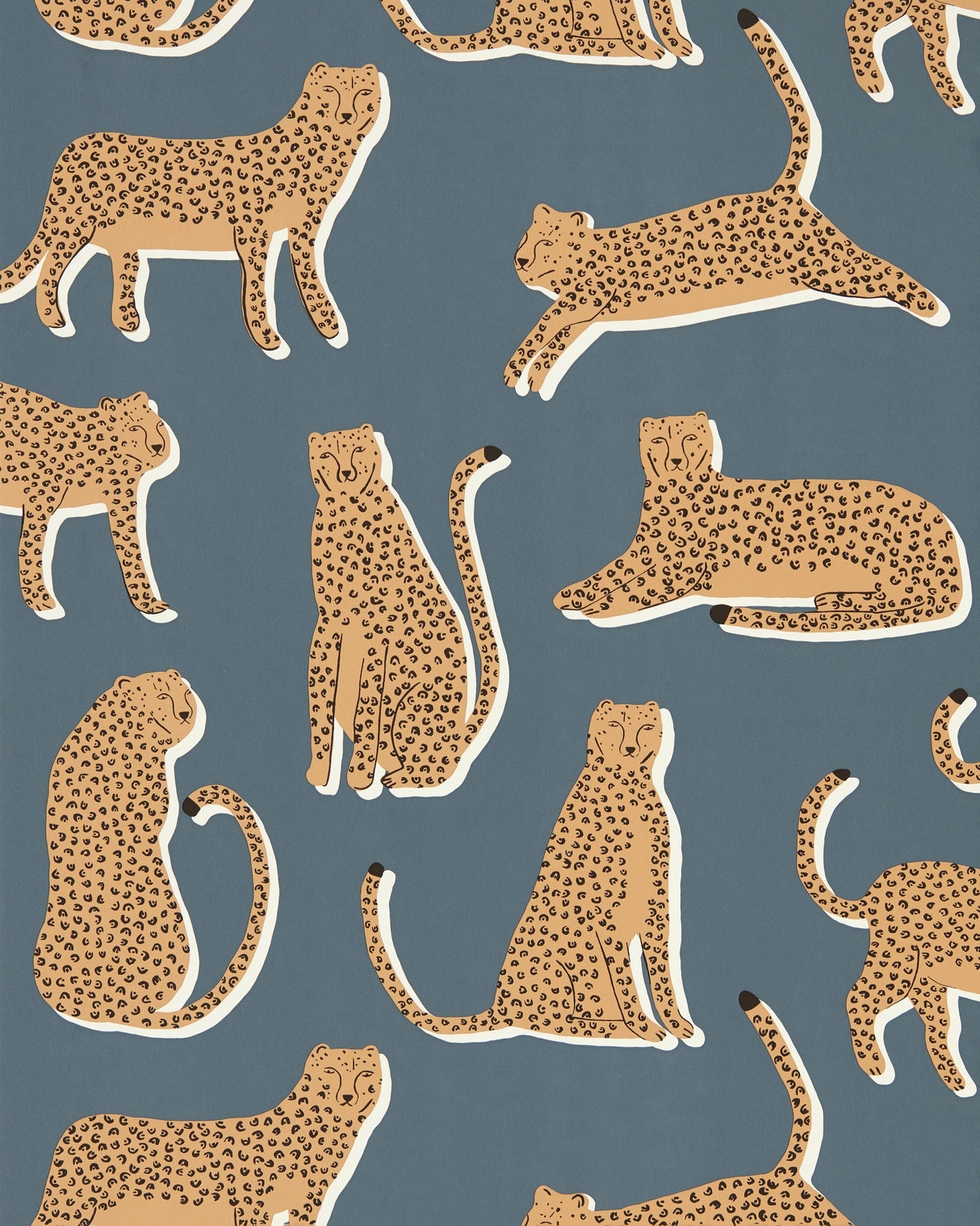 Scion LIONEL WP DENIM Wallpaper